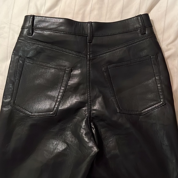 Aritzia Wilfred Melina High-waisted Vegan Leather Pants - Picture 5 of 5